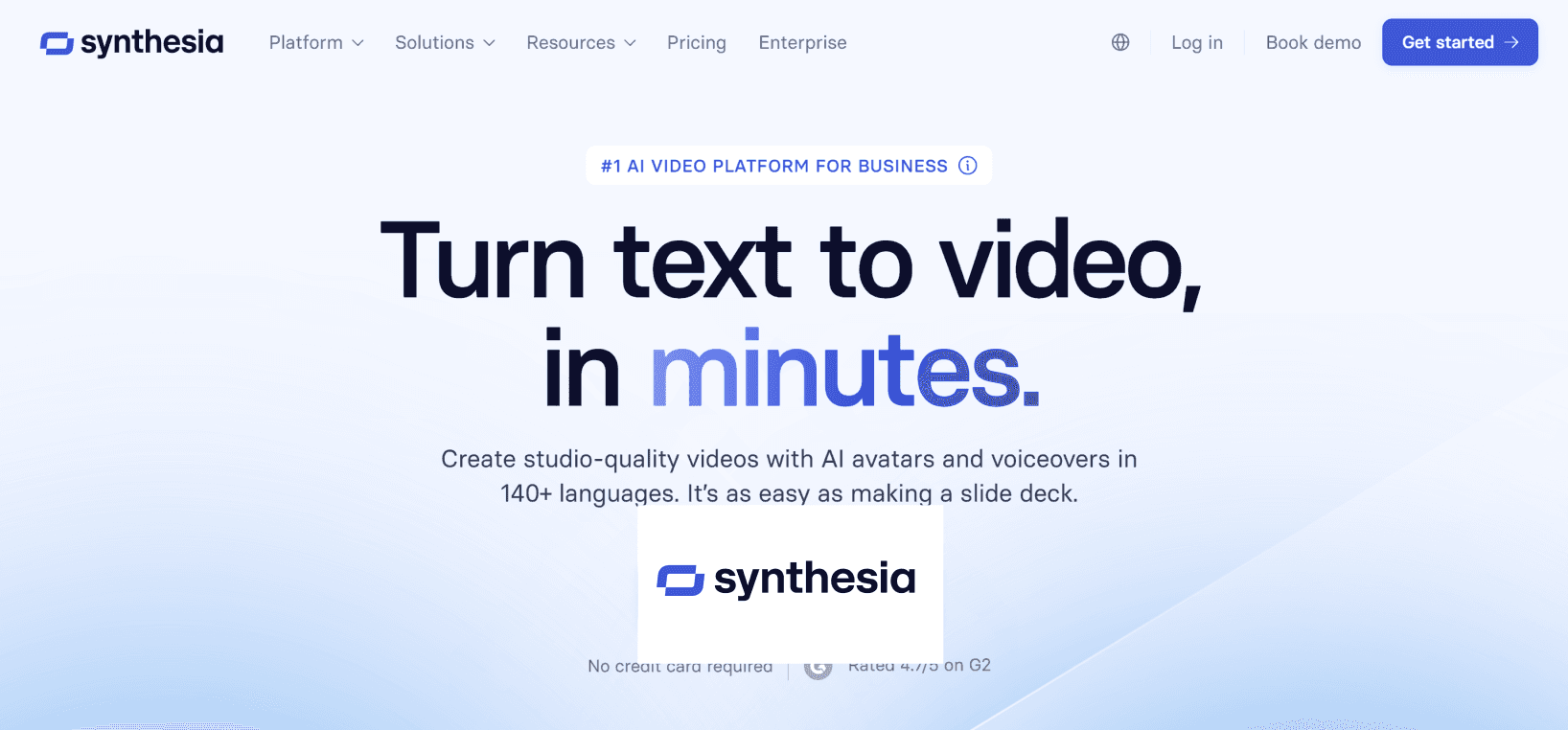 Synthesia AI Video Generator